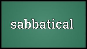 Sabbatical