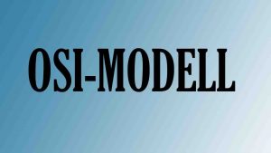 OSI-Modell