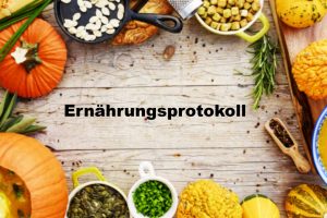 Ernährungsprotokoll